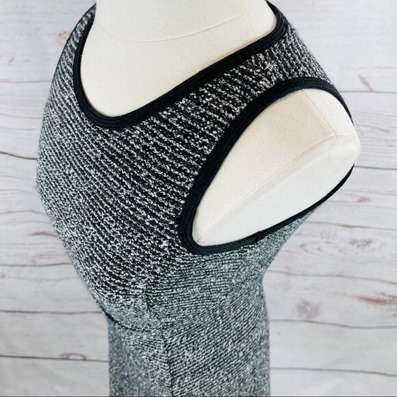 J. Crew black and cream fit and flare woven material dress - Picture 7 of 14